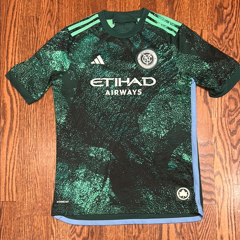 New York City Football Club Adidas Soccer Jersey